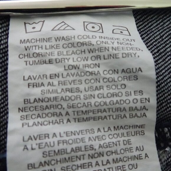 Lee Denim Jean Jacket Women's Plus Size 3X Blue Western Chore Coat Pockets - Picture 11 of 11